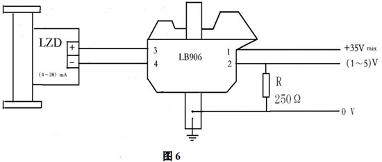 二氧化硫流量計防爆接線圖